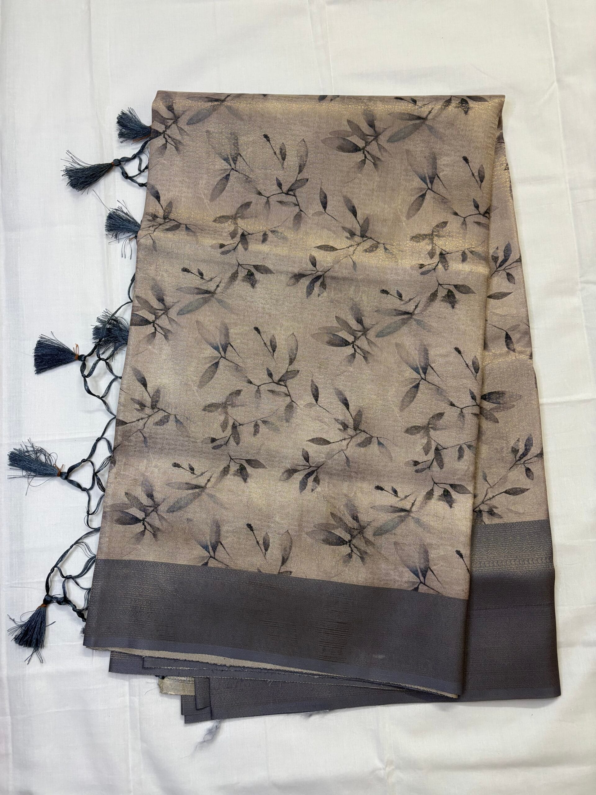 Printed soft silk saree