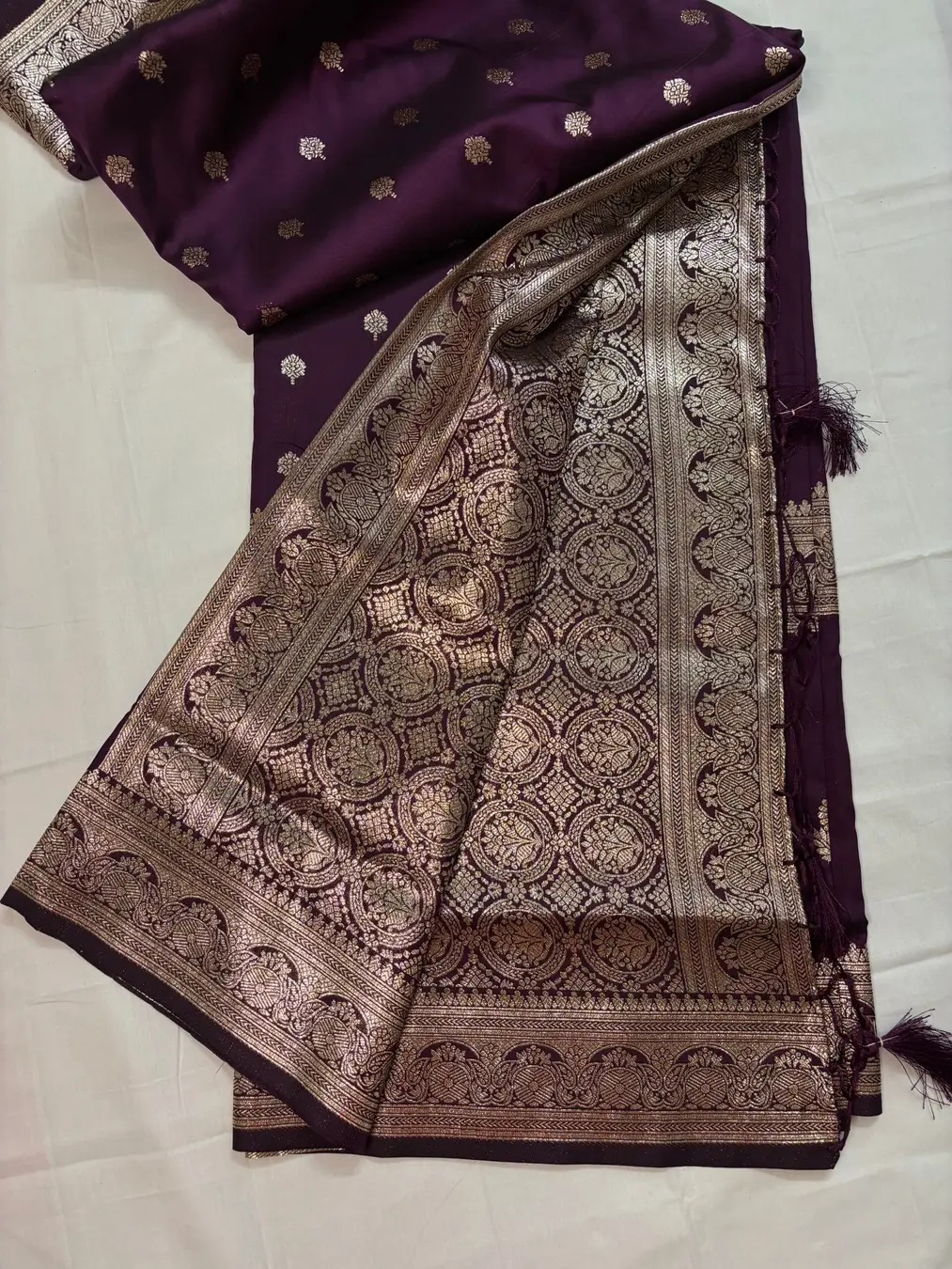 Banarasi silk saree - Image 4