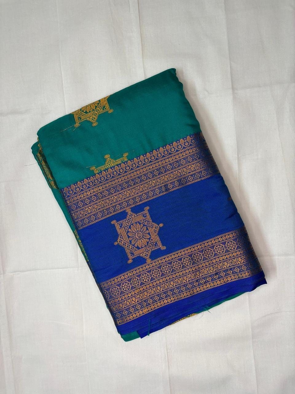 Kanchipuram semi-silk saree - Image 3