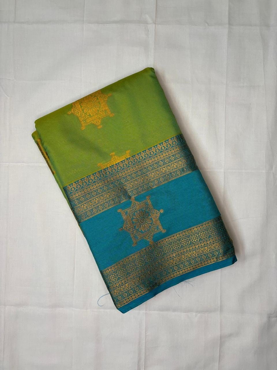 Kanchipuram semi-silk saree - Image 4