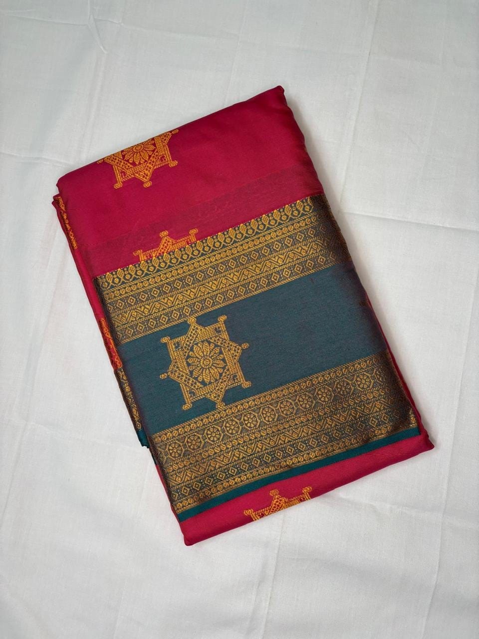 Kanchipuram semi-silk saree - Image 5