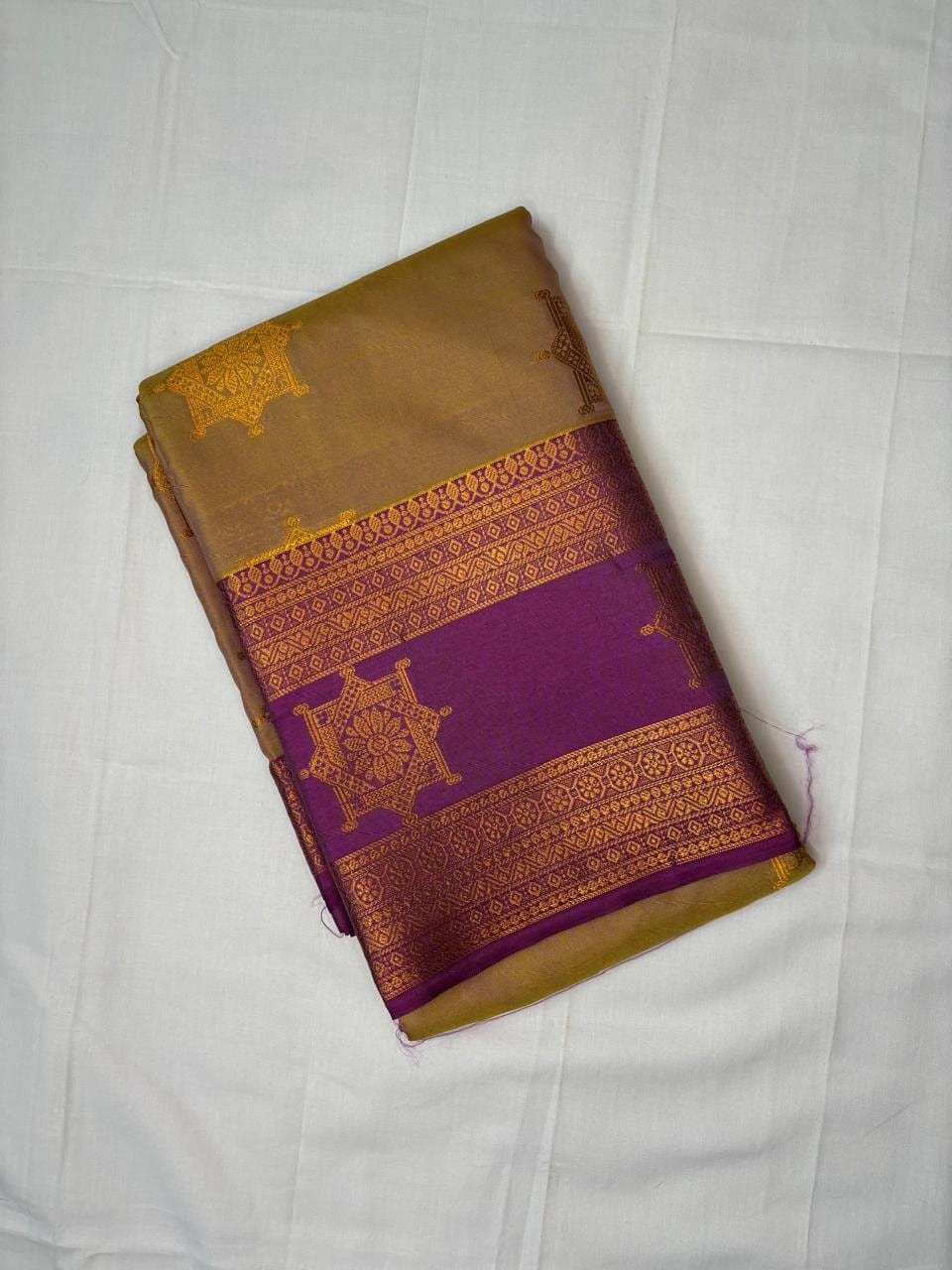 Kanchipuram semi-silk saree - Image 6