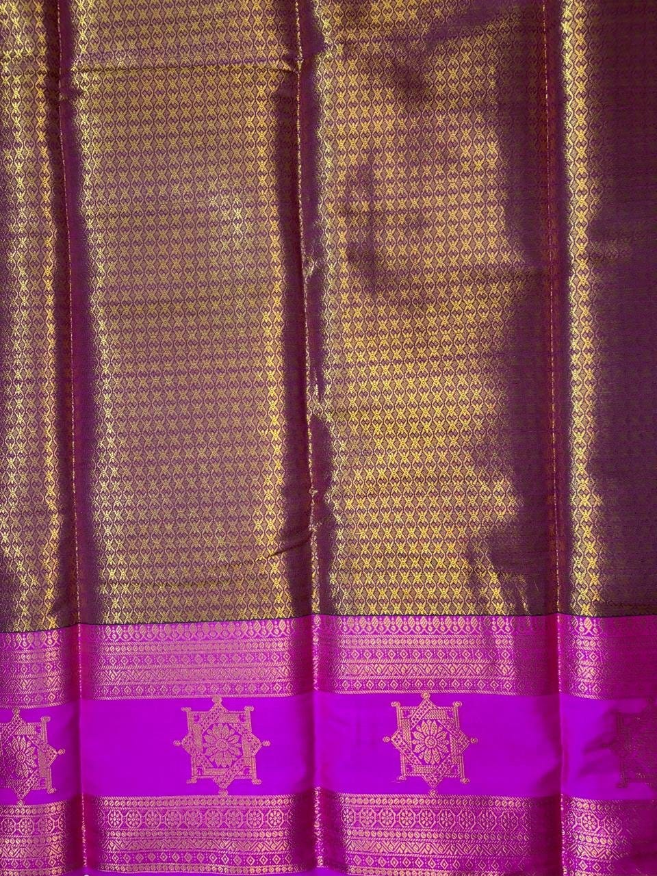Kanchipuram semi-silk saree - Image 4
