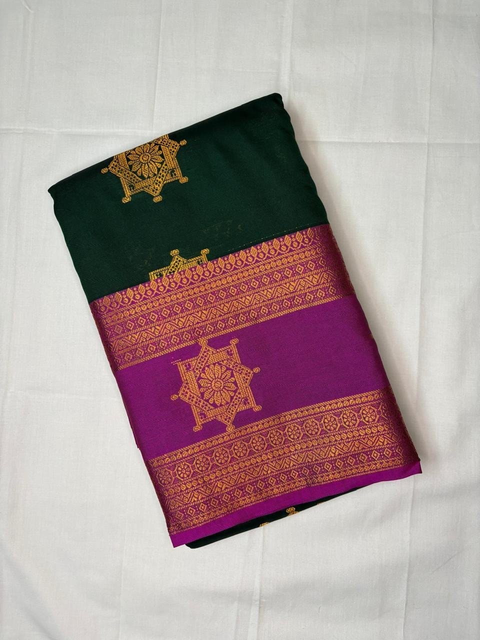 Kanchipuram semi-silk saree - Image 2