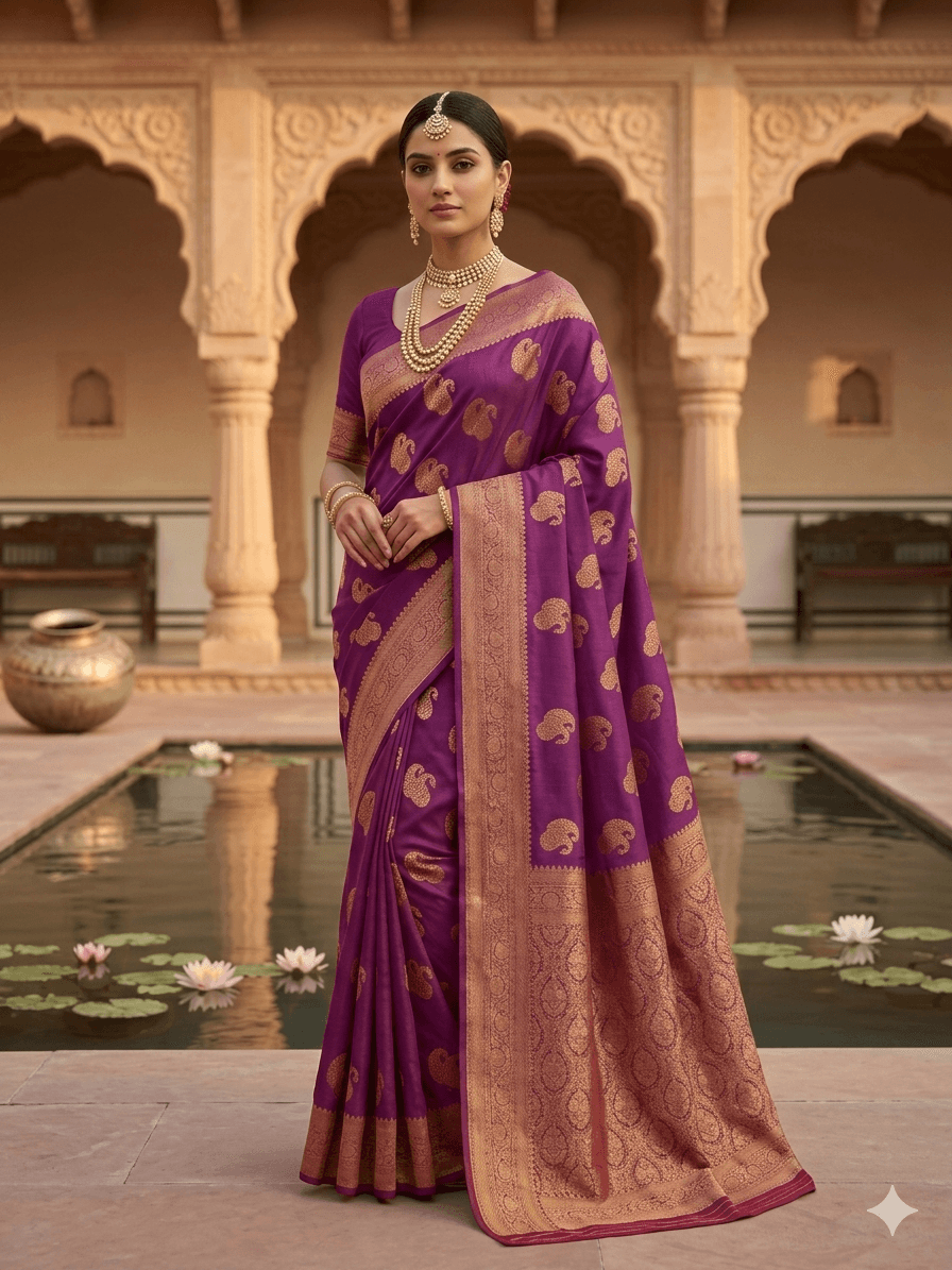 Banarasi Georgette Sarees - Image 5