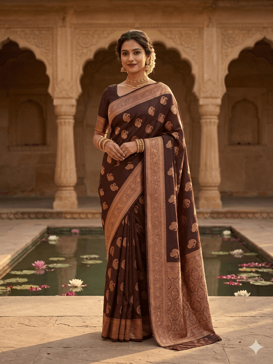 Banarasi Georgette Sarees - Image 3